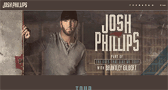 Desktop Screenshot of joshphillipsmusic.com